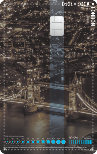 디지로카 London 카드 이미지