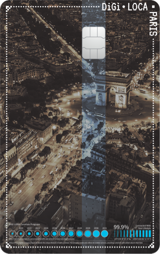 디지로카 Paris 카드 이미지